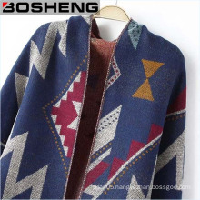 Lady Winter Warm Irregular Pattern Knitted Scarf Shawls